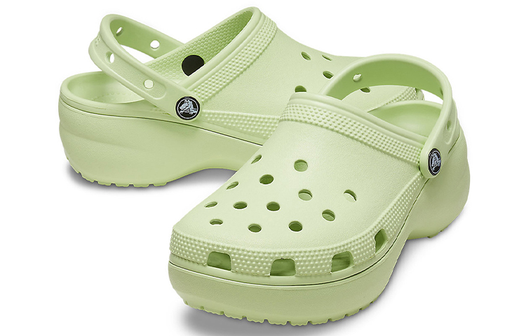 Sizing 卡骆驰 Crocs 經典款拖鞋 女款 灰蒙綠