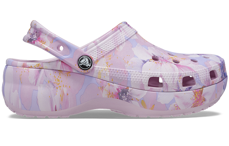 Order (W) Crocs Classic Platform Clog 'Cherry Blossom' - Bunga Sakura Crocs Platform 208836-6W8