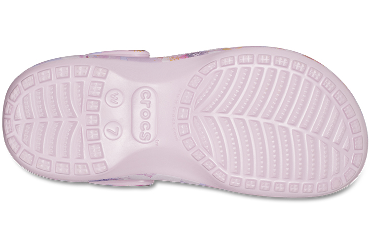 Details for (W) Crocs Classic Platform Clog 'Cherry Blossom' - Bunga Sakura Crocs Platform 208836-6W8