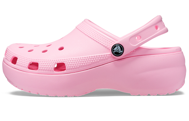 (Women) Crocs Classic Platform Clog 'Flamingo' 206750-6S0
