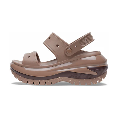 (W) Crocs Classic Platform Clog 'Latte'