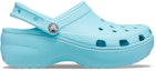Order (W) Crocs Classic Platform Clog 'Air Jernih' 206750-4SS
