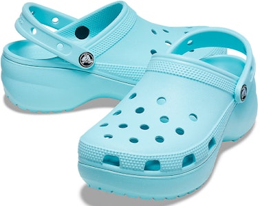 (W) Crocs Classic Platform Clog 'Air Jernih' 206750-4SS Details for (W) Crocs Classic Platform Clog 'Air Jernih' 206750-4SS