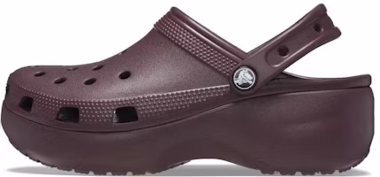 (Women) Crocs Classic Platform Clogs 'Dark Cherry' 206750-6WD (Women) Crocs Classic Platform Clogs 'Dark Cherry' 206750-6WD