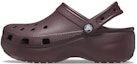 Buy (W) Crocs Classic Platform Clogs 'Dark Cherry' Lelabah Hitam 206750-6WD