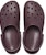 (W) Crocs Classic Platform Clogs 'Dark Cherry' Lelabah Hitam 206750-6WD