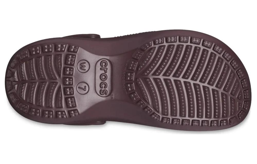 Purchase (W) Crocs Classic Platform Clogs 'Dark Cherry' Ceri Gelap 206750-6WD