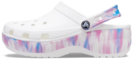 (Women) Crocs Classic Platform Dream Clog 'White Purple' 207580-94S (Women) Crocs Classic Platform Dream Clog 'White Purple' 207580-94S