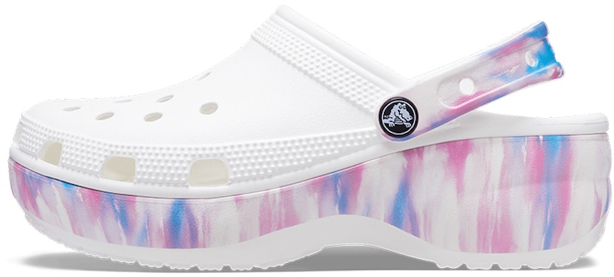 (Women) Crocs Classic Platform Dream Clog 'White Purple' 207580-94S Buy (Women) Crocs Classic Platform Dream Clog 'White Purple' 207580-94S