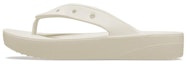 Buy (W) Crocs Classic Platform Flip (Beige) - Selipar Crocs Platform Klasik (Beige) 207714-2Y2