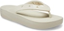 Lookbook (W) Crocs Classic Platform Flip (Beige) - Selipar Crocs Platform Klasik (Beige) 207714-2Y2