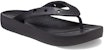 (W) Crocs Classic Platform Flip 'Hitam' 207714-001