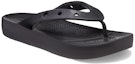 Lookbook (W) Crocs Classic Platform Flip 'Hitam' 207714-001