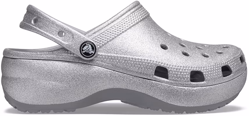 (W) Crocs经典平台闪光拖鞋'银色' 207241-040 Order (W) Crocs经典平台闪光拖鞋'银色' 207241-040