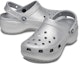 Shop (W) Crocs Classic Platform Glitter Clog 'Silver' - Kasut Crocs Platform Glitter 'Perak' 207241-040