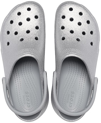 (W) Crocs经典平台闪光拖鞋'银色' 207241-040 Purchase (W) Crocs经典平台闪光拖鞋'银色' 207241-040
