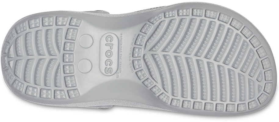(W) Crocs经典平台闪光拖鞋'银色' 207241-040 Sizing (W) Crocs经典平台闪光拖鞋'银色' 207241-040