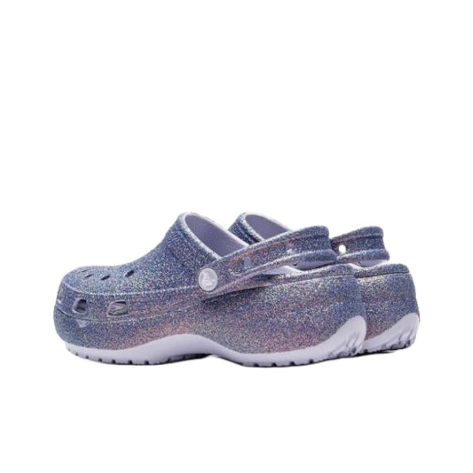 Order (W) Crocs 經典厚底閃亮亮片洞洞鞋 211024-5BR