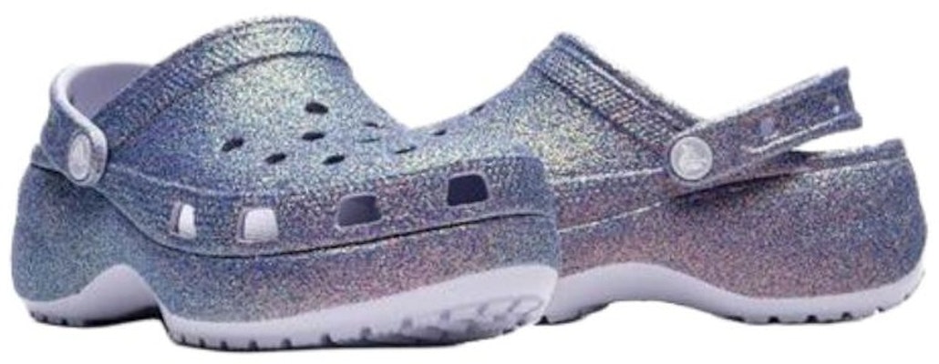 (W) Crocs 經典厚底閃亮亮片洞洞鞋 211024-5BR Shop (W) Crocs 經典厚底閃亮亮片洞洞鞋 211024-5BR