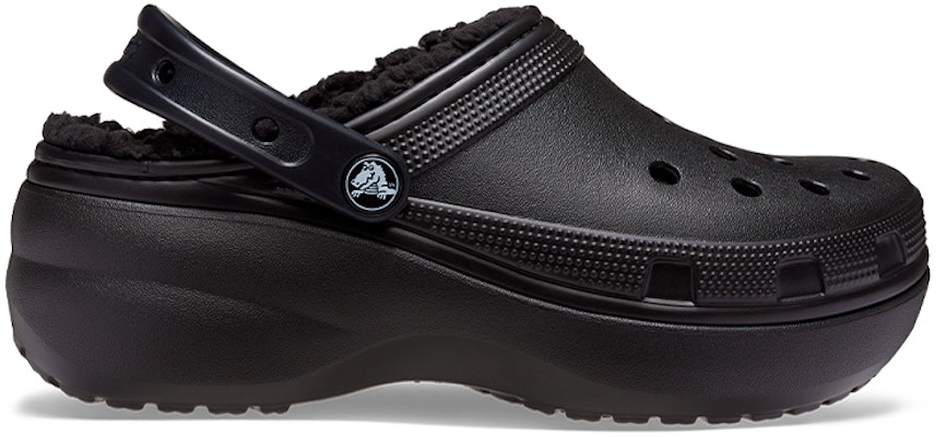 (Women) Crocs Classic Platform Lined Clog 'Black' 207938-001 Order (Women) Crocs Classic Platform Lined Clog 'Black' 207938-001