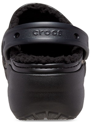 (Women) Crocs Classic Platform Lined Clog 'Black' 207938-001 Purchase (Women) Crocs Classic Platform Lined Clog 'Black' 207938-001