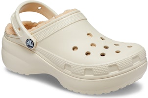 (W) Crocs经典厚底绒里凉鞋‘米白色’ 207938-2Y2 Lookbook (W) Crocs经典厚底绒里凉鞋‘米白色’ 207938-2Y2