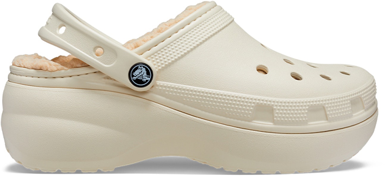 (W) Crocs Classic Platform Gefüttert Clog ''Bone'' 207938-2Y2 Lookbook (W) Crocs Classic Platform Gefüttert Clog ''Bone'' 207938-2Y2