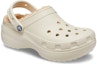 Shop (W) Crocs Classic Platform Gefüttert Clog ''Bone'' 207938-2Y2