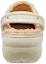 Details for (W) Crocs Classic Platform Gefüttert Clog ''Bone'' 207938-2Y2
