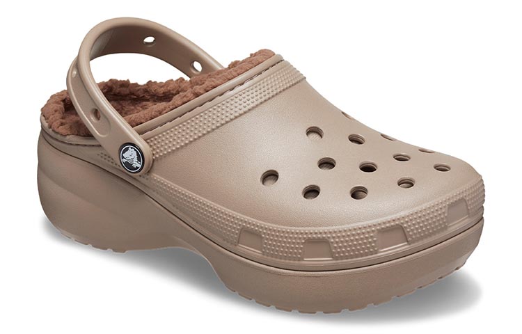 Lookbook (W) Crocs 經典加厚毛絨拖鞋 ''Mushroom'' 椰菇色 207938-195
