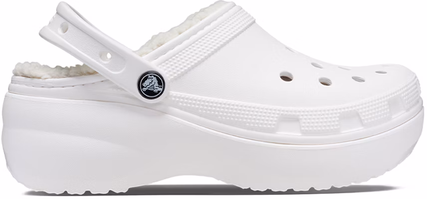 (W) Crocs Classic Platform Lined Clogs 'Putih' 207938-100 Order (W) Crocs Classic Platform Lined Clogs 'Putih' 207938-100