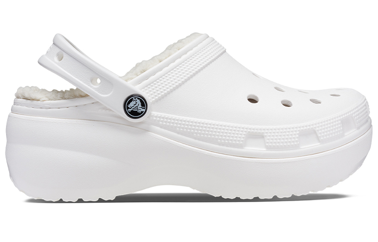 Lookbook (W) Crocs Classic Platform Foderati Zoccoli ''Bianchi'' 207938-100