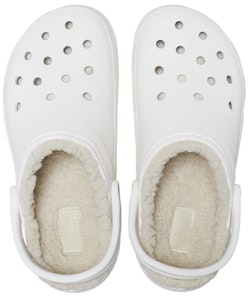 Crocs卡駱馳 雲朵暖棉洞洞運動 運動拖鞋 女款 白色 Shop Crocs卡駱馳 雲朵暖棉洞洞運動 運動拖鞋 女款 白色