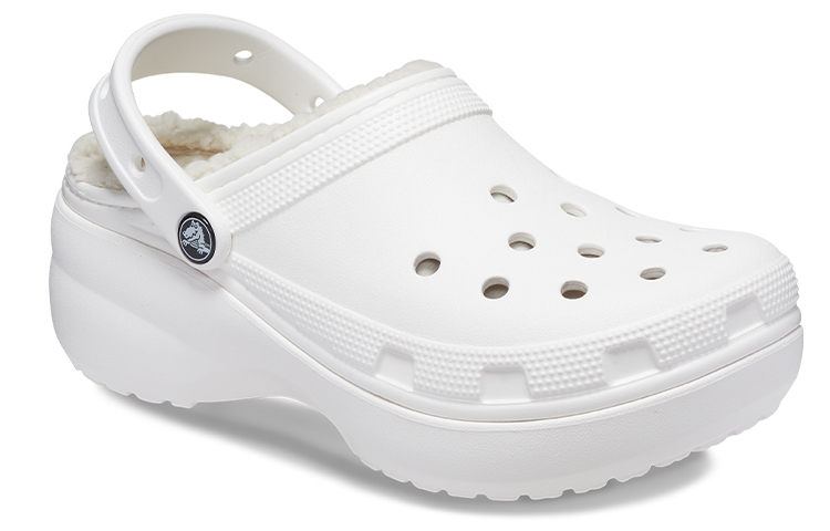 Shop (W) Crocs Classic Platform Foderati Zoccoli ''Bianchi'' 207938-100