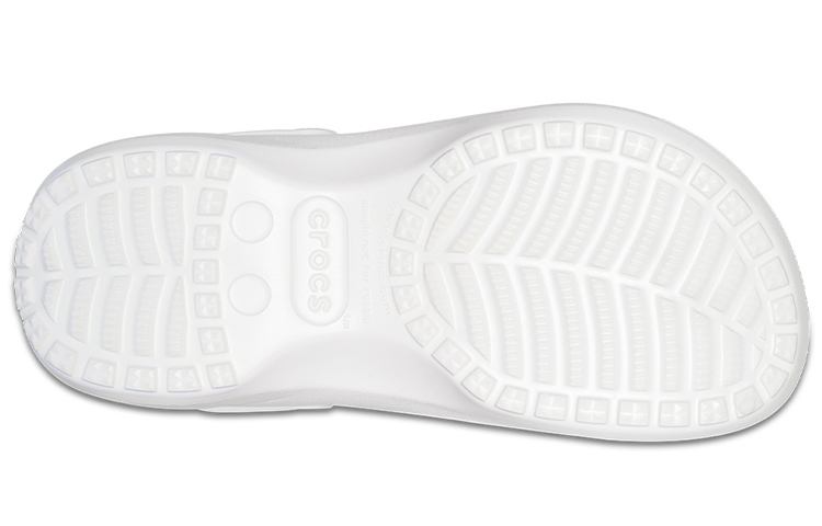 Sizing (W) Crocs Classic Platform Foderati Zoccoli ''Bianchi'' 207938-100