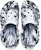 (W) Crocs Classic Platform Marbled Clog 'Hitam Putih' 207176-066