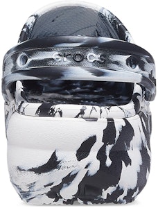 (W) Crocs Classic Platform Marbled Clog 'Hitam Putih' 207176-066 Purchase (W) Crocs Classic Platform Marbled Clog 'Hitam Putih' 207176-066