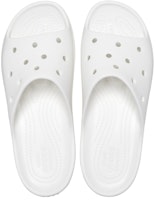 Crocs卡駱馳 雲朵 一字拖 運動拖鞋 女款 白色 Shop Crocs卡駱馳 雲朵 一字拖 運動拖鞋 女款 白色