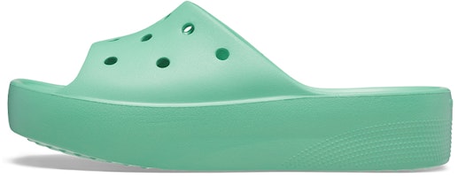 (Women) Crocs Classic Platform Sandals 'Green' 208180-3UG (Women) Crocs Classic Platform Sandals 'Green' 208180-3UG