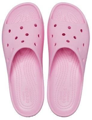 (Women) Crocs Classic Platform Sandals 'Pink' 208180-6S0 Shop (Women) Crocs Classic Platform Sandals 'Pink' 208180-6S0