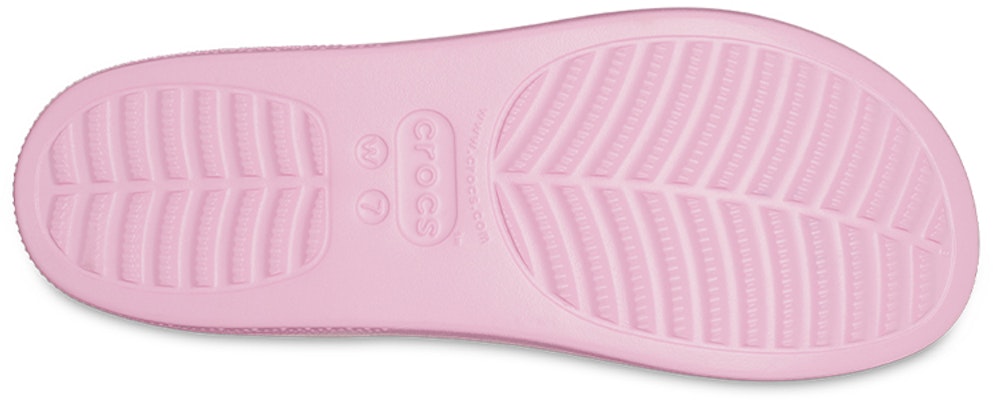 (Women) Crocs Classic Platform Sandals 'Pink' 208180-6S0 Details for (Women) Crocs Classic Platform Sandals 'Pink' 208180-6S0