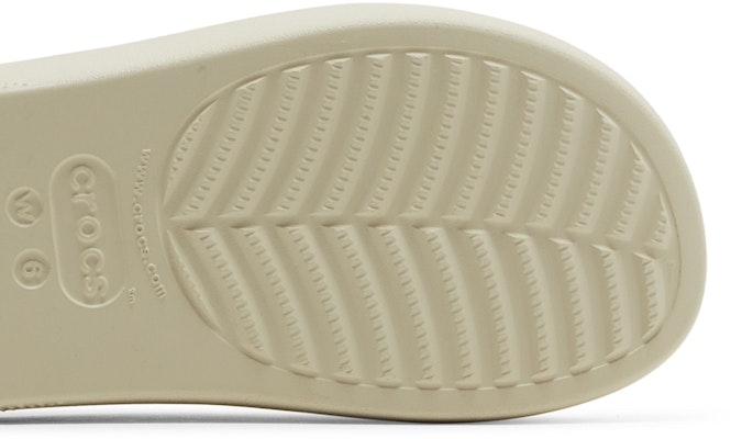 (Women) Crocs Classic Platform Slide 'Bone' 208180-2Y2 Purchase (Women) Crocs Classic Platform Slide 'Bone' 208180-2Y2