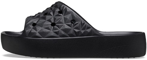 (Women) Crocs Classic Platform Slides 'Black' 209564-001 (Women) Crocs Classic Platform Slides 'Black' 209564-001