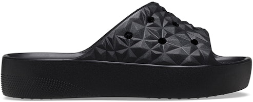 (W) Crocs Classic Platform Slides 'Hitam' 209564-001 Order (W) Crocs Classic Platform Slides 'Hitam' 209564-001