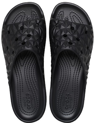 (W) Crocs Classic Platform Sandal 'Hitam' 209564-001 Shop (W) Crocs Classic Platform Sandal 'Hitam' 209564-001