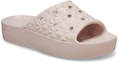 Lookbook (W) Crocs Classic Platform Slides 'Merah Jambu' 209564-6UR