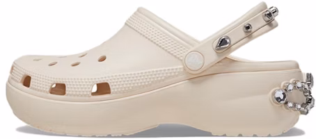(Women) Crocs Classic Platform Tiara Clogs 'Beige' 209685-0WW (Women) Crocs Classic Platform Tiara Clogs 'Beige' 209685-0WW