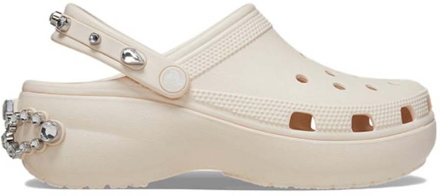 (W) Crocs Classic Platform Tiara Clogs 'Beige' Wanita 209685-0WW Order (W) Crocs Classic Platform Tiara Clogs 'Beige' Wanita 209685-0WW