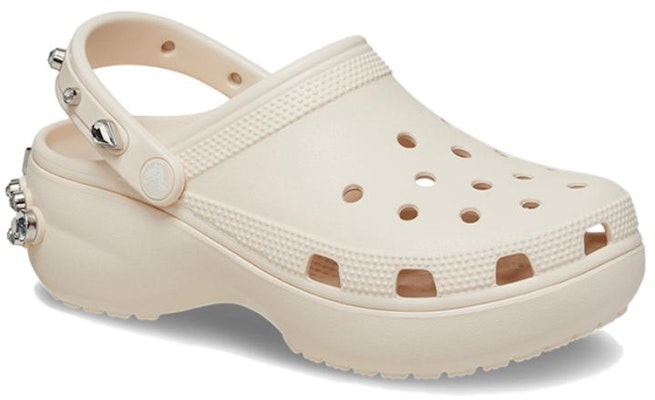 (W) Crocs Classic Platform Tiara Clogs 'Beige' Wanita 209685-0WW Lookbook (W) Crocs Classic Platform Tiara Clogs 'Beige' Wanita 209685-0WW