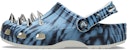 (W) Crocs Klasik Rebel Clogs 'Biru Putih' 208329-928